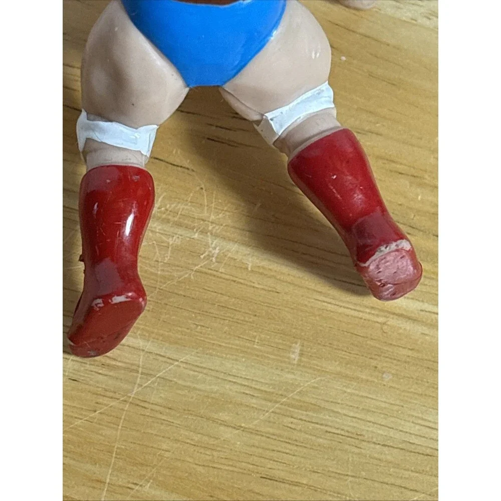 Lot Of 2 KO THUMB WRESTLER Action Figure Hogan 1980s Vintage Wrestling Figures